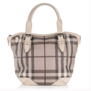 Authentic Burberry Horseferry Smoked Tote